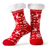 Womens Christmas Slipper Socks