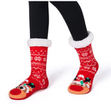 Womens Christmas Slipper Socks