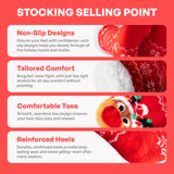 Womens Christmas Slipper Socks