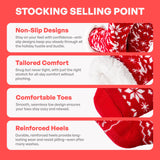 Womens Christmas Slipper Socks