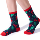Unisex Adult Christmas Sorted Elements Socks- 6 Pack