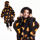 Wearable Blanket Pizza For Kids