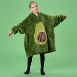 Wearable Blanket Avocado For Kids