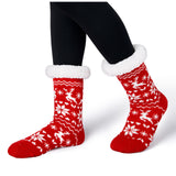 Womens Christmas Slipper Socks