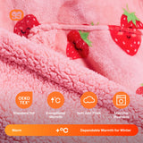 Wearable Blanket Mood Strawberry For Adults