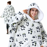 Wearable Blanket Dancing Panda For Adults