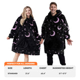 Wearable Blanket Black Cat For Adults