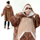 Wearable Blanket Sloth For Adults