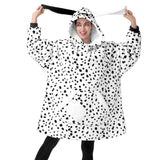 Wearable Blanket Playful Dalmatian For Adults