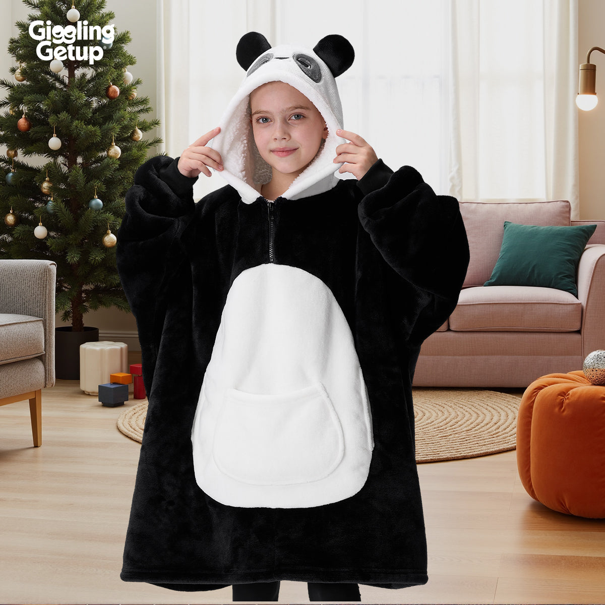 Wearable Blanket Panda For Kids