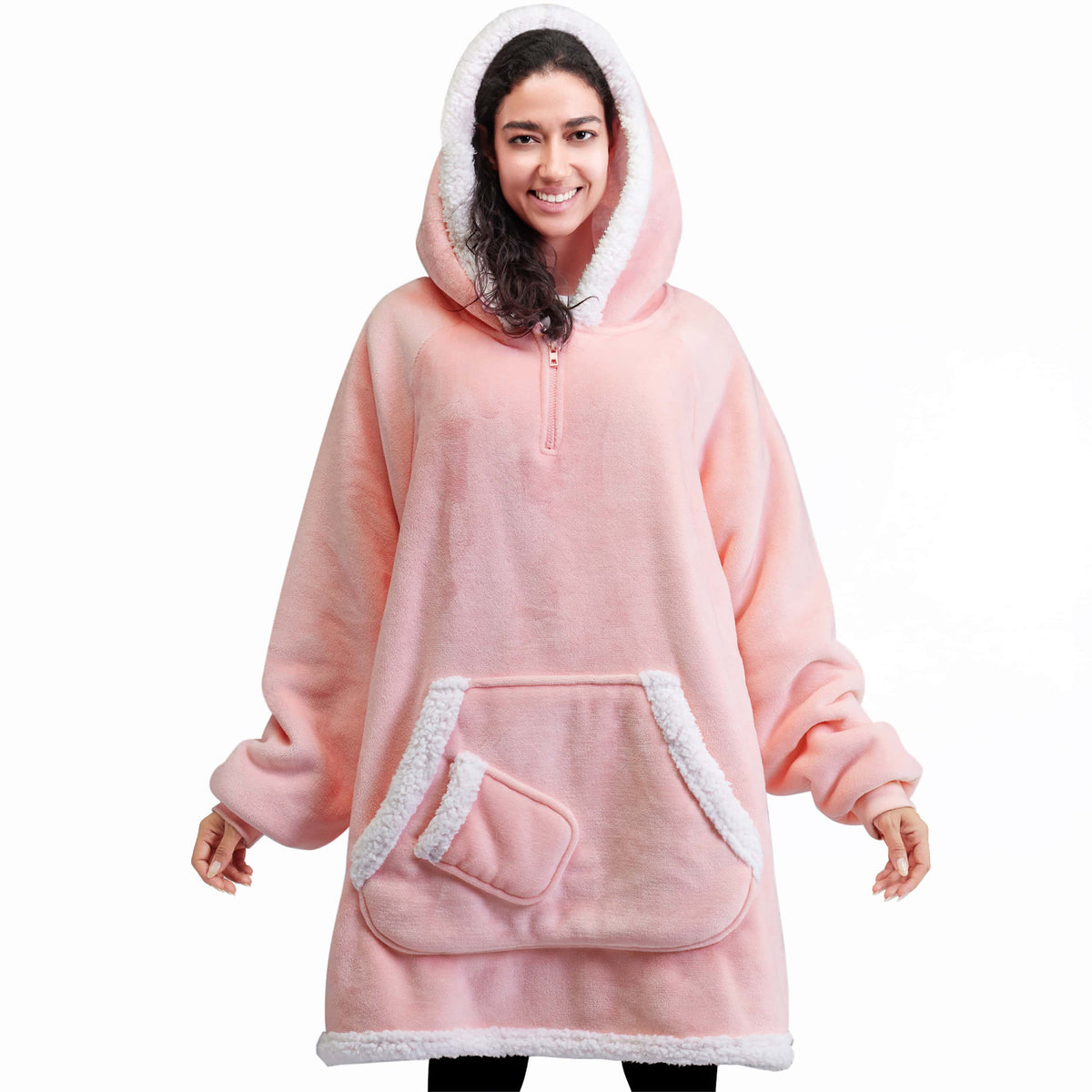 Wearable Blanket Pink For Adults