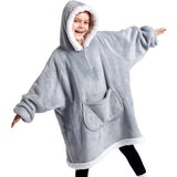 Wearable Blanket Gray For Kids